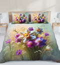 3D Cotton Bedsheet 3pcs (D57)