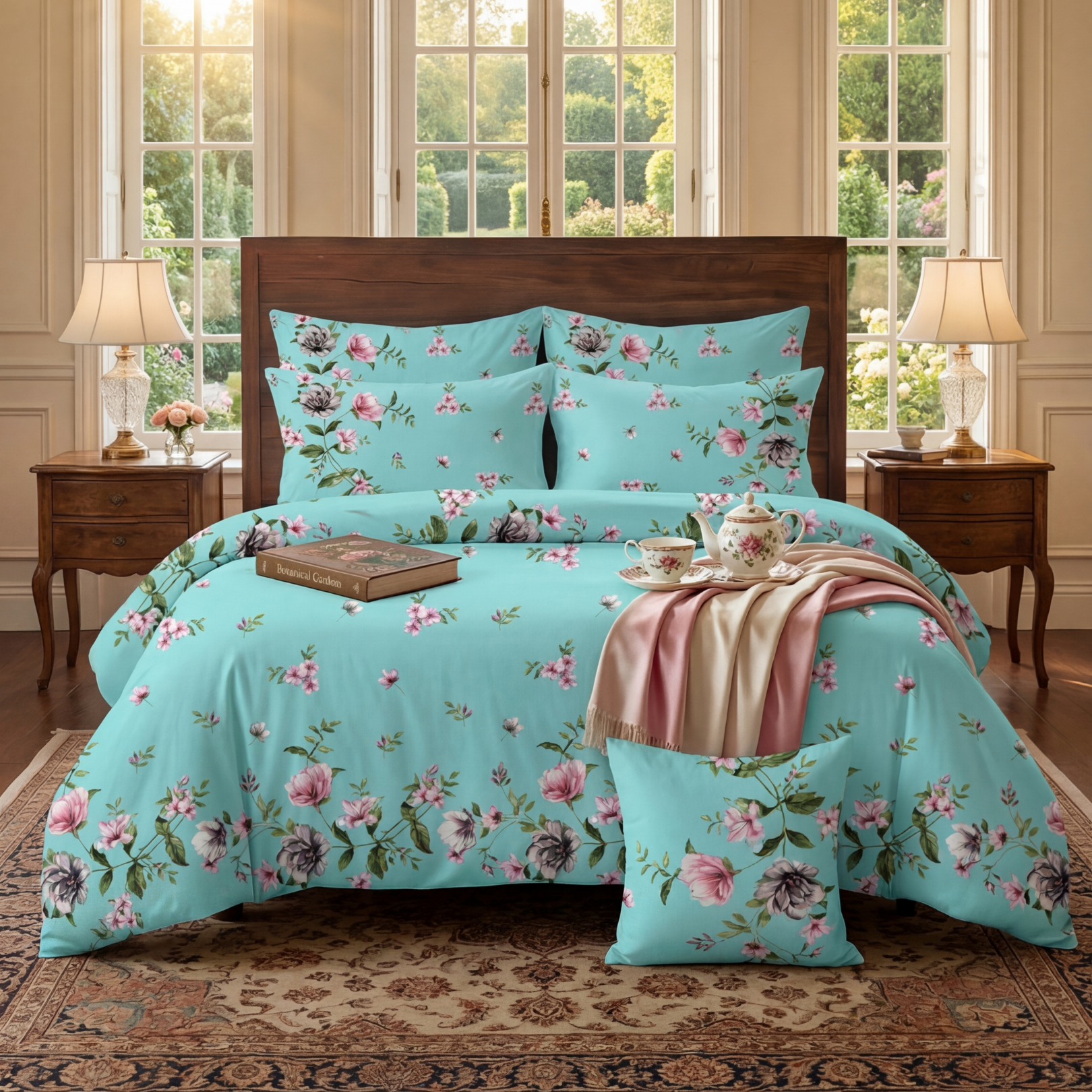BLAST Comforter Set- 7 Pcs - Aspire Bedding