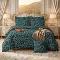 EMBER Comforter Set- 7 Pcs - Aspire Bedding
