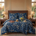 CHINTZ Comforter Set- 7 Pcs - Aspire Bedding