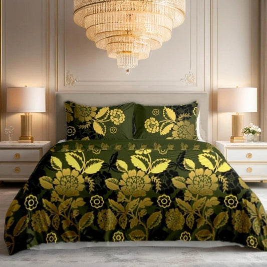 3 Pcs King Size Ultra Soft Bedsheet - Lush