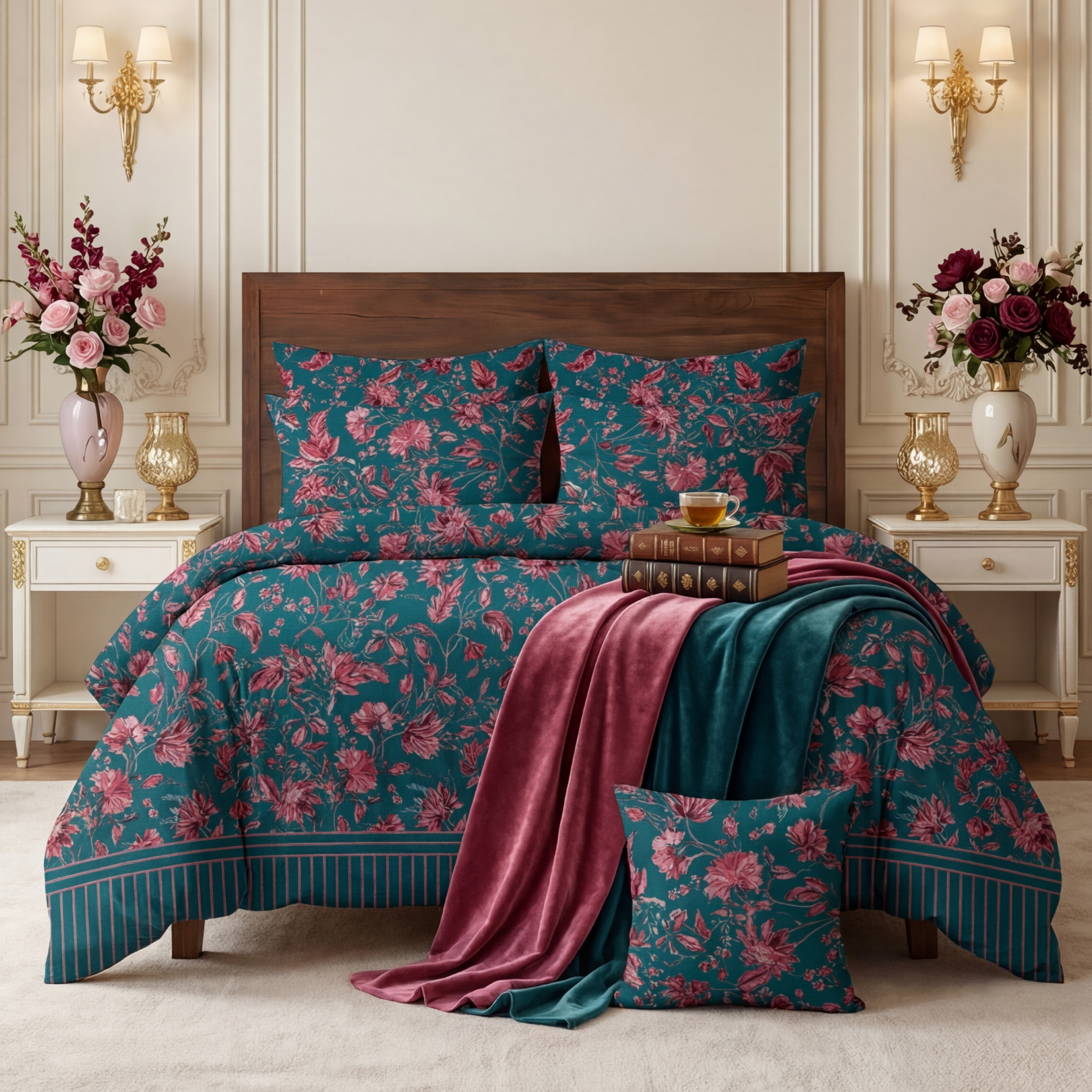 BOXI Comforter Set- 7 Pcs - Aspire Bedding