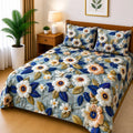 3D Cotton Bedsheet 3pcs (D34)