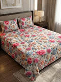 3D Cotton Bedsheet 3pcs (D27)