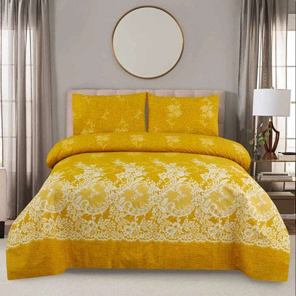 3 Pcs Bedsheet King Size