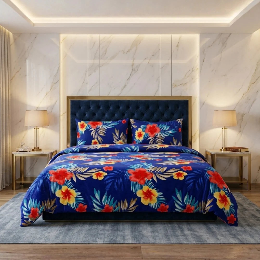3 Pcs Bedsheet King Size