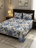 3D Cotton Bedsheet 3pcs (D16)