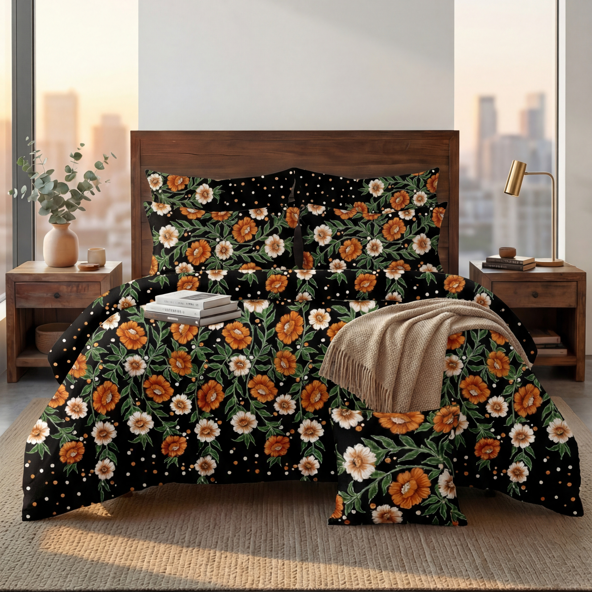 UTOPIA Comforter Set- 7 Pcs - Aspire Bedding