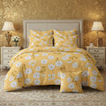 YELLOW DAISY Comforter Set- 7 Pcs - Aspire Bedding