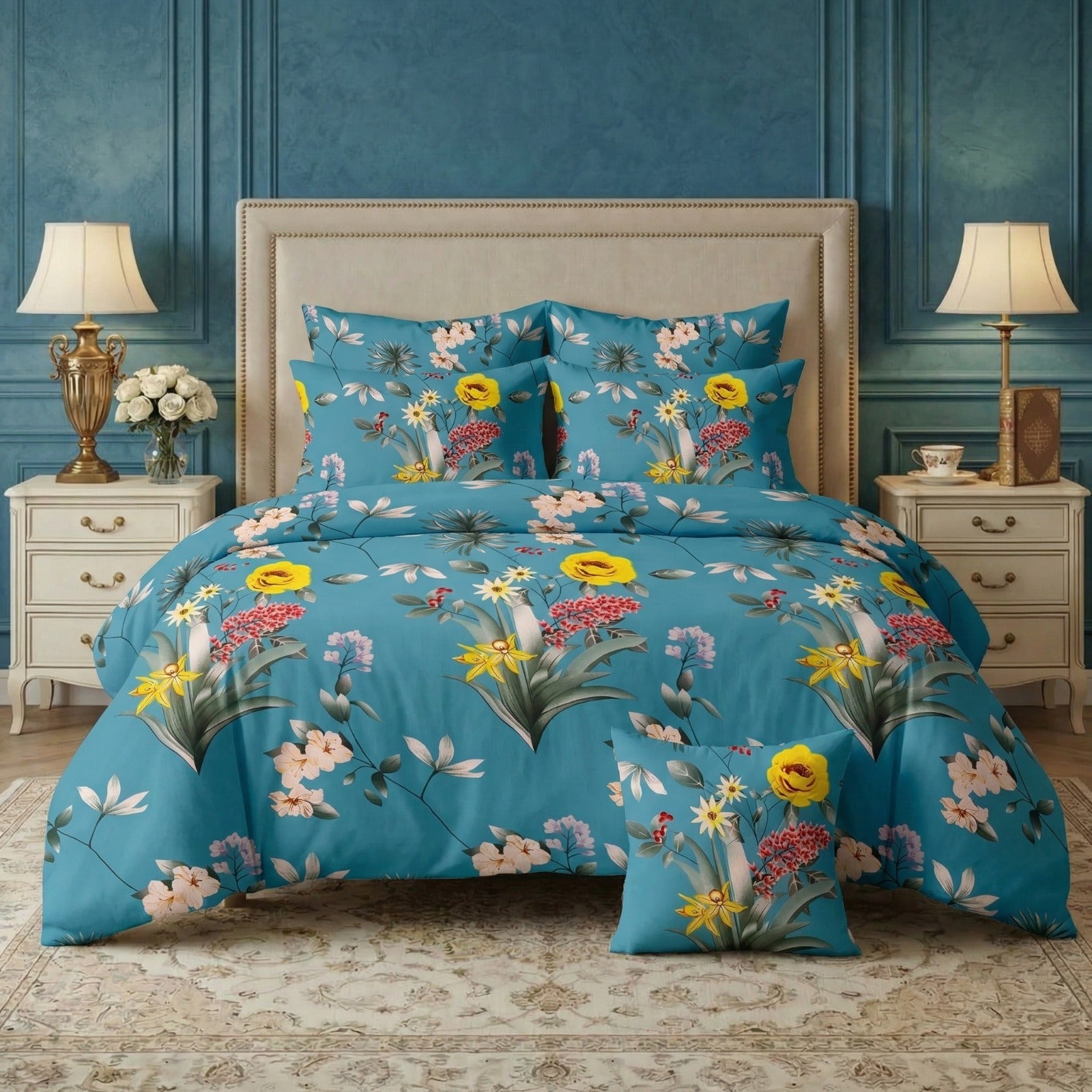 ANIME Comforter Set- 7 Pcs - Aspire Bedding