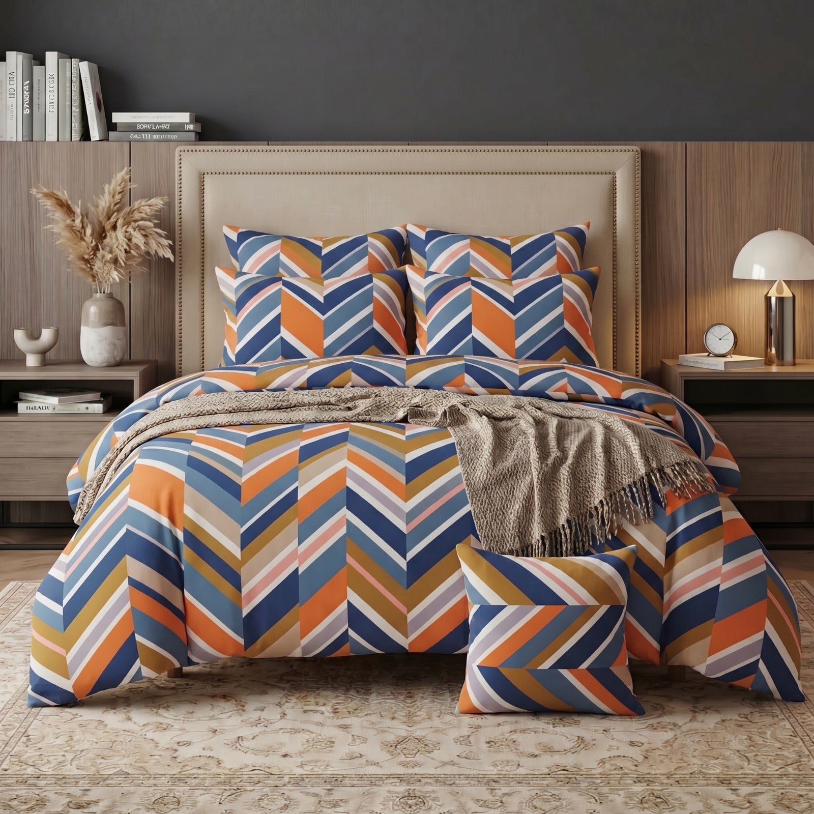 HUNZA Comforter Set- 7 Pcs - Aspire Bedding