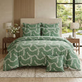 EVER GREEN Comforter Set- 7 Pcs - Aspire Bedding