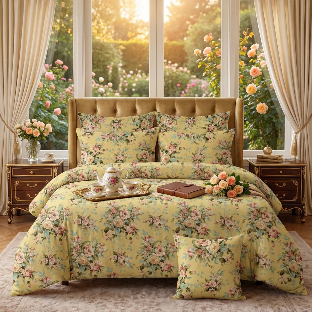 WILLA Comforter Set- 7 Pcs - Aspire Bedding