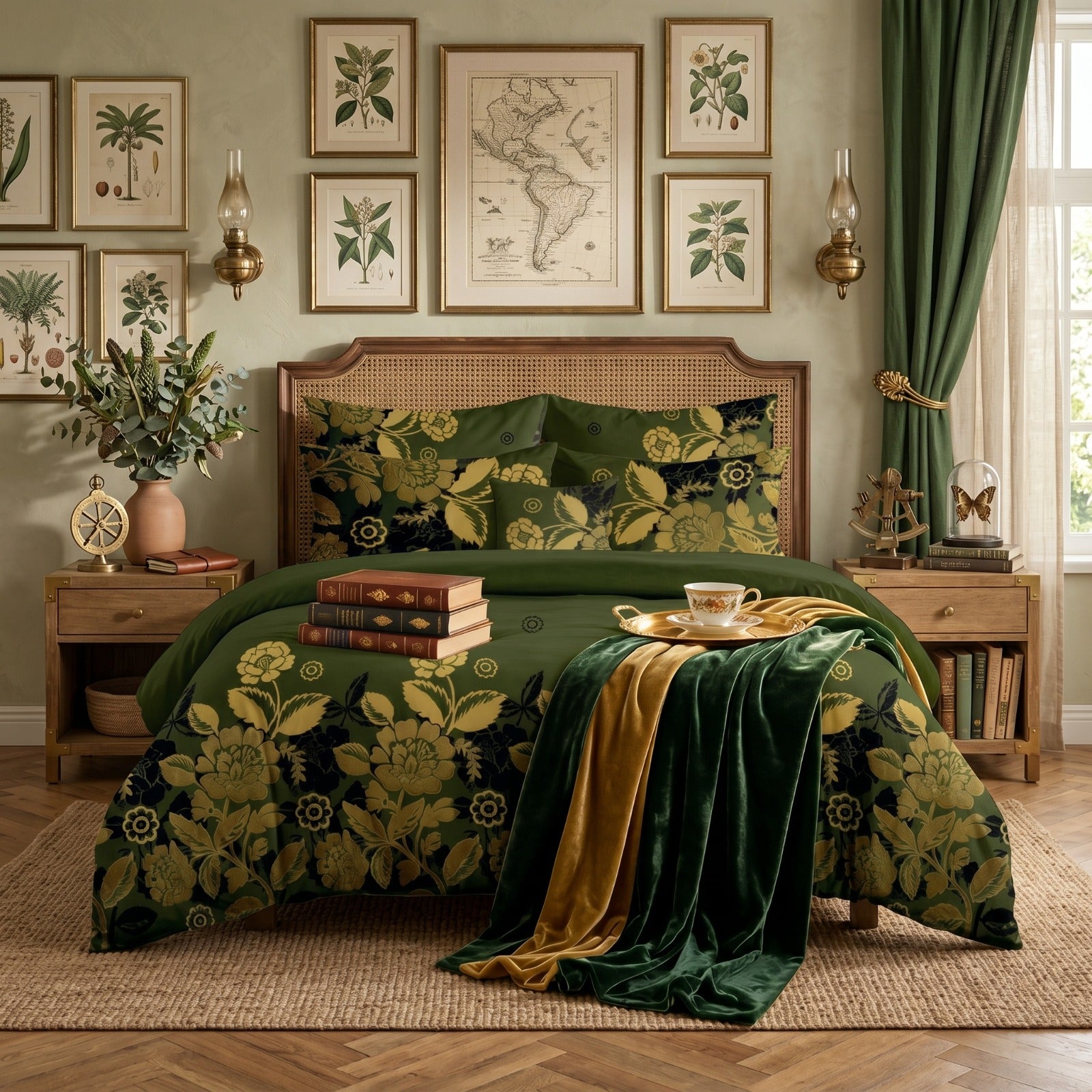 PATNA Comforter Set- 7 Pcs - Aspire Bedding