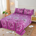 3 Pcs King Size Easy Care Bedsheet - Blossom Breeze