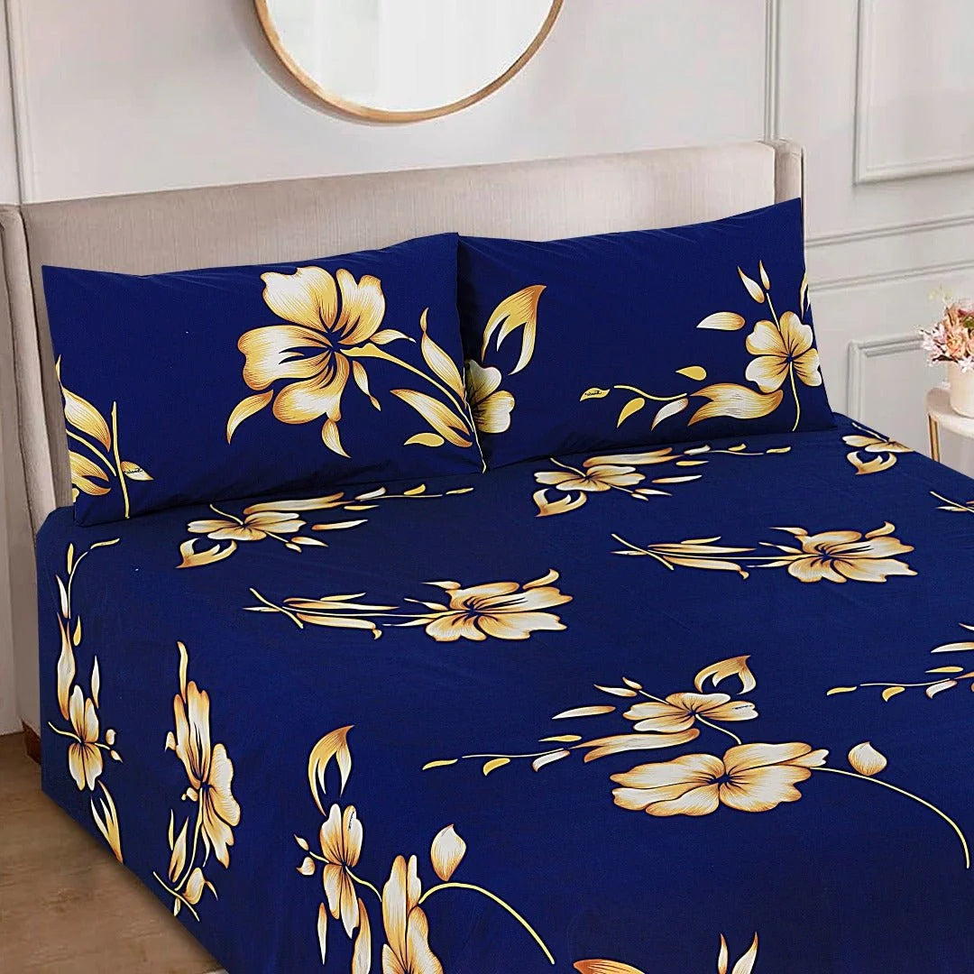 3 Pcs Bedsheet King Size
