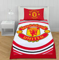 2 Pcs Single Size Cartoon Bedsheet - Manchester_U