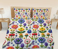 3D Cotton Bedsheet 3pcs (D51)