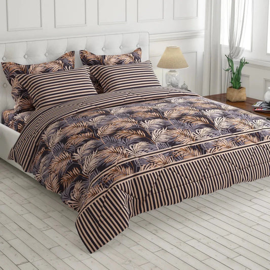 Golden Leaf - Summer Comforter Set - Lotus