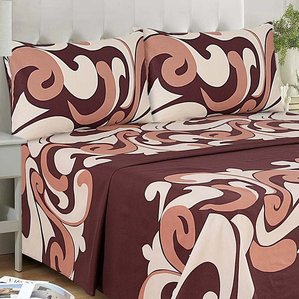 3 Pcs Bedsheet King Size