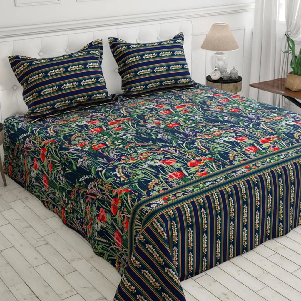 3 Pcs Bedsheet King Size