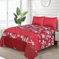 3 Pcs King Size Cotton Mix Bedsheet - Modern Chic