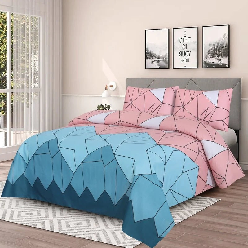 3 Pcs Bedsheet King Size