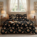 3 Pcs King Size Ultra Soft Bedsheet - Aurora
