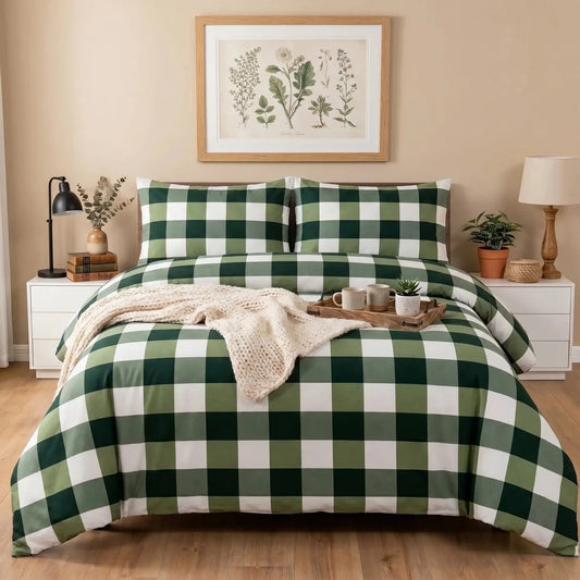 3 Pcs King Size Ultra Soft Bedsheet - Buffalo
