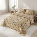 3 Pcs King Size Ultra Soft Bedsheet - Meadow