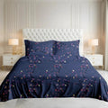 3 Pcs King Size Ultra Soft Bedsheet - Moonbloom