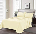 3 Pcs King Size Ultra Soft Dyed Bedsheet - Boski