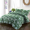 Ultrasonic Micro Fiber Bed Spread Pickle Green-30284 - Lotus
